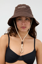 Load image into Gallery viewer, Zulu &amp; Zephyr Bucket Hat - Cocoa