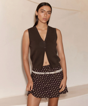Load image into Gallery viewer, Rowie Goldie Knit Vest - Chocolate