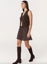 Load image into Gallery viewer, Rowie Frannie Silk Mini Skirt
