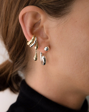 Load image into Gallery viewer, F+H Double Droplet Studs - Gold
