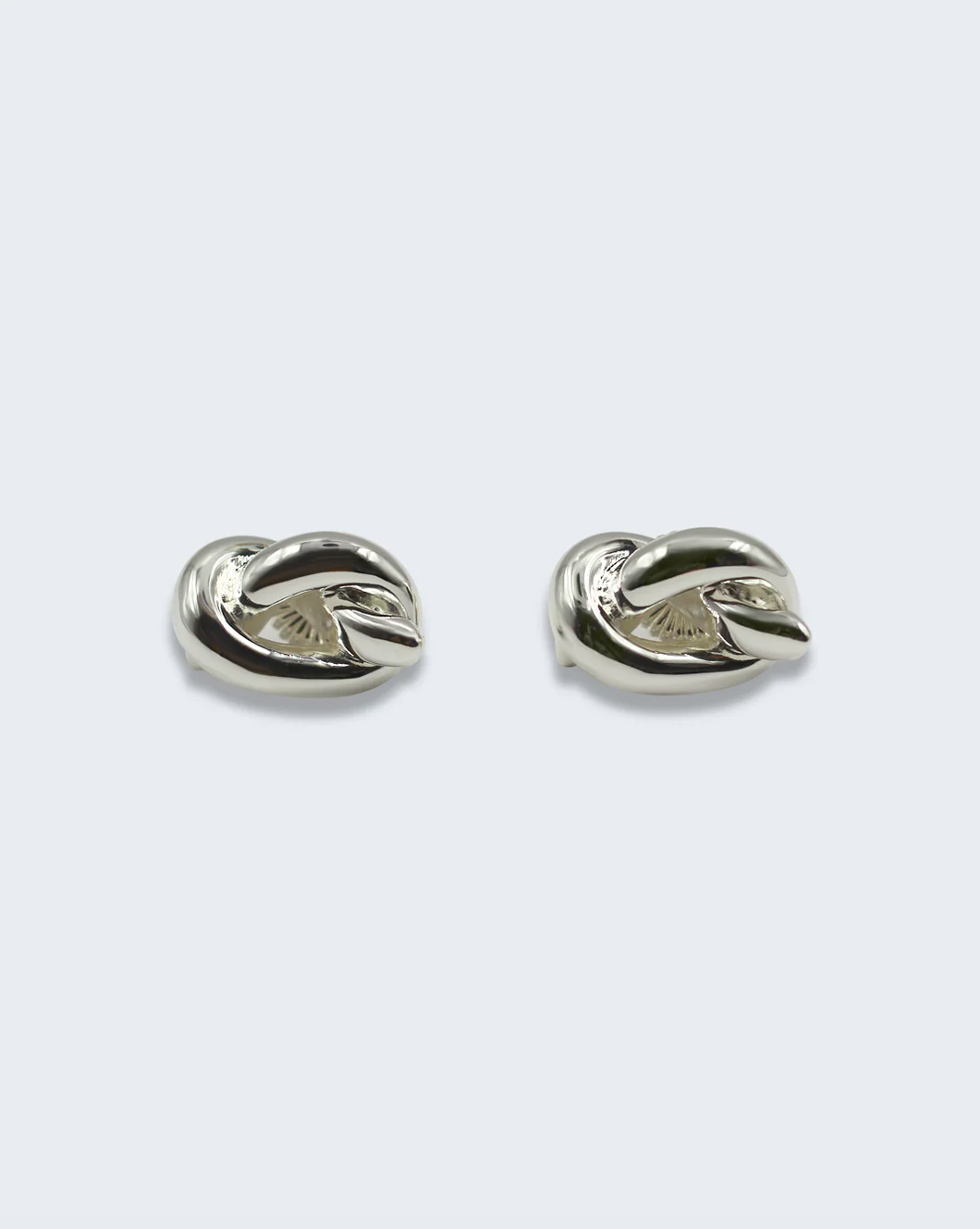 F+H Knot Studs - Silver