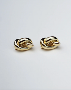 F+H Knot Studs - Gold