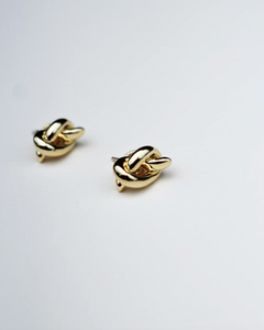 F+H Knot Studs - Gold