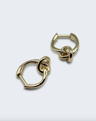 F+H Baby Knot Huggies - Gold