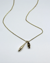 Load image into Gallery viewer, F+H Duet Droplet Chain Necklace
