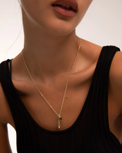 Load image into Gallery viewer, F+H Duet Droplet Chain Necklace