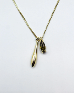 F+H Duet Droplet Chain Necklace