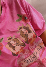 Load image into Gallery viewer, Maku The Label - Mermaid La Sirene Tee - Rose Red