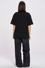 Load image into Gallery viewer, Maku The Label Burgundy Hearts Club - Black Beauty