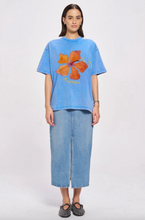 Load image into Gallery viewer, Maku The Label - Le Fleur Tropical - Snow wash Blue