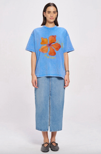 Maku The Label - Le Fleur Tropical - Snow wash Blue