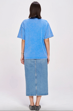 Load image into Gallery viewer, Maku The Label - Le Fleur Tropical - Snow wash Blue