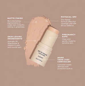 Avocado Zinc SPF50 Natural Concealer- Med/Dark