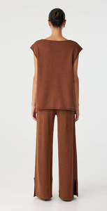 Arcaa Poppy Tie Side Top - Clay
