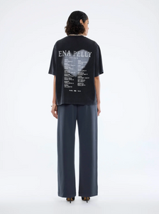Ena Pelly Heart Tour Tee - Vintage Black
