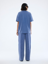 Load image into Gallery viewer, Ena Pelly Jessie Oversized Tee Varsity - Indigo Wash