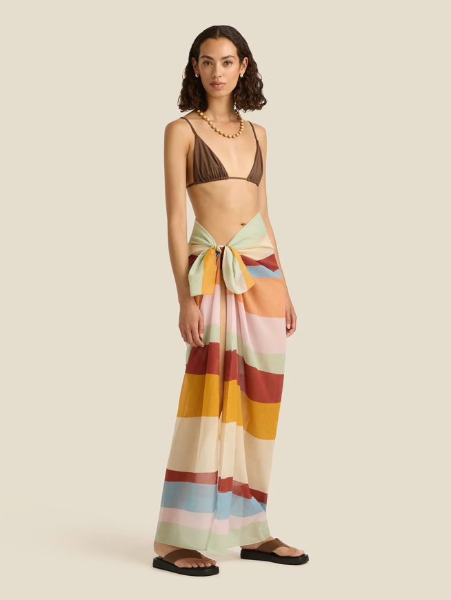 Soleil Soleil Square Pareo - Iris