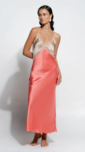 Load image into Gallery viewer, Ginia Sadie Dress - Coral/ Almond