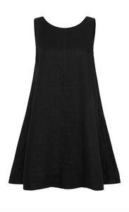 Nude Lucy Nemi Linen Dress - Black