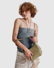 Load image into Gallery viewer, Brie Leon Everyday Croissant Bag - Olive