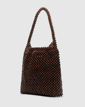 Load image into Gallery viewer, Brie Leon Madera Large Bag - Dark Chocolate