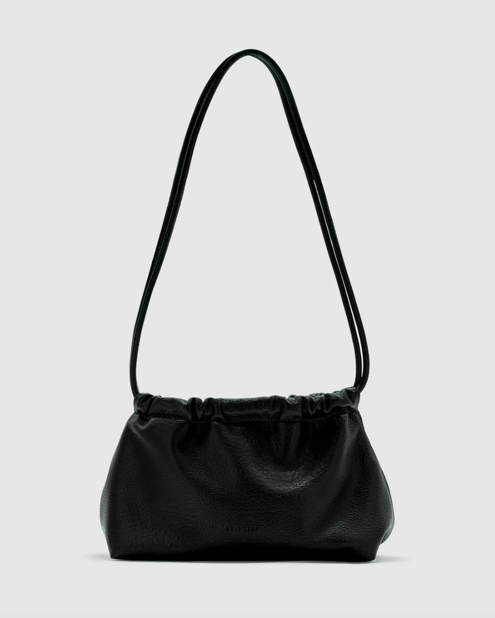 Brie Leon Alma Bag - Black Nappa