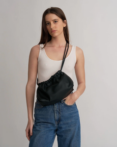 Brie Leon Alma Bag - Black Nappa