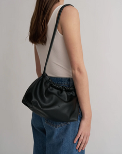 Brie Leon Alma Bag - Black Nappa