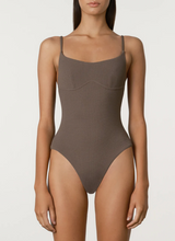 Load image into Gallery viewer, Zulu &amp; Zephyr Carob Waffle One Piece