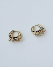 Load image into Gallery viewer, F+H Pierced Hoop Earrings - Small
