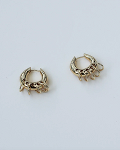 F+H Pierced Hoop Earrings - Small