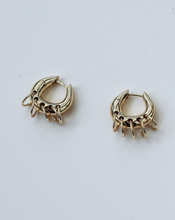 Load image into Gallery viewer, F+H Pierced Hoop Earrings - Small