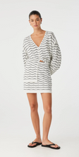 Load image into Gallery viewer, Arcaa Onda Mini Skirt - Cream Wave
