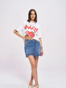 Maku Juicy Oversize Tee - White