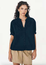 Load image into Gallery viewer, Rowie Cora Spring Blouse - Ink