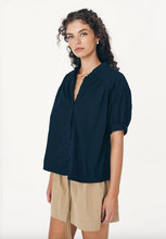 Load image into Gallery viewer, Rowie Cora Spring Blouse - Ink