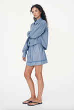 Load image into Gallery viewer, Rowie Suri Lace Mini Skirt - Lagoon