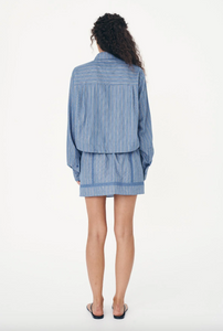Rowie Suri Lace Mini Skirt - Lagoon