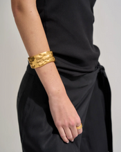 Load image into Gallery viewer, Brie Leon Sloane Cuff - Gold