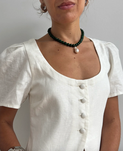 Hunter X Hunter Envy Pearl Beaded Necklace