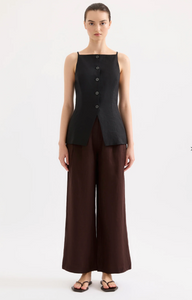 Nude Lucy Lawrence Linen Vest