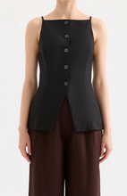 Load image into Gallery viewer, Nude Lucy Lawrence Linen Vest
