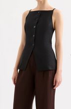 Load image into Gallery viewer, Nude Lucy Lawrence Linen Vest