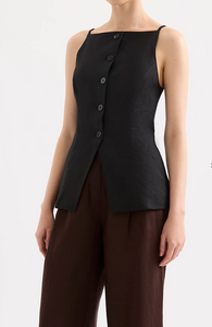 Nude Lucy Lawrence Linen Vest