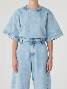 Nobody Luna Top - Cloud Wash