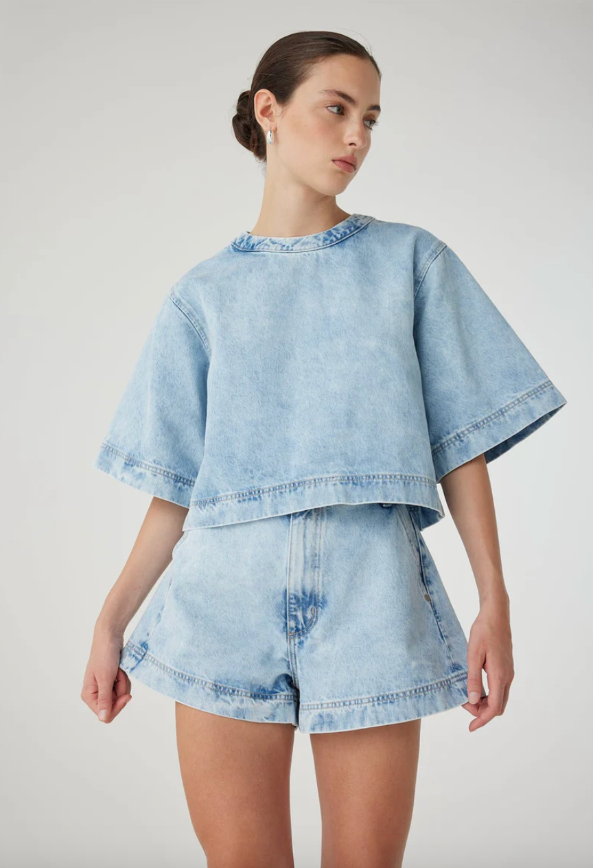 Nobody Luna Short - Cloud Wash