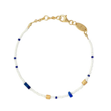 Load image into Gallery viewer, Gold Sister Vay Cay White Bracelet