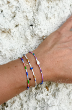 Load image into Gallery viewer, Gold Sister Vay Cay White Bracelet