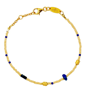 Gold Sister Vay Cay Beige Bracelet