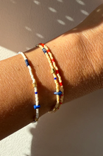 Load image into Gallery viewer, Gold Sister Vay Cay Beige Bracelet